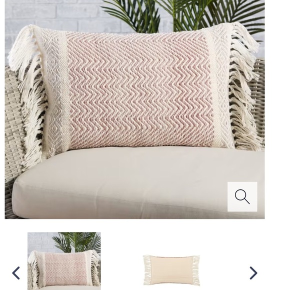 Woven Chevron Pattern Throw Pillowcases - Picture 2 of 7